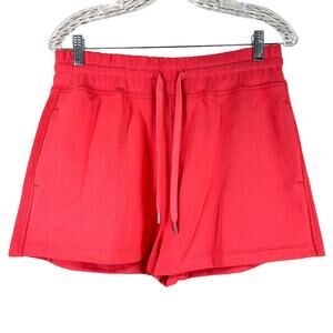 La Ligne Super Shorts Pink Women's Size Medium 100% Cotton New With Tags